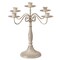 Antique Metal Candelabra 5 Arm 12.5" For Dining Room Kitchen Entryway Decor